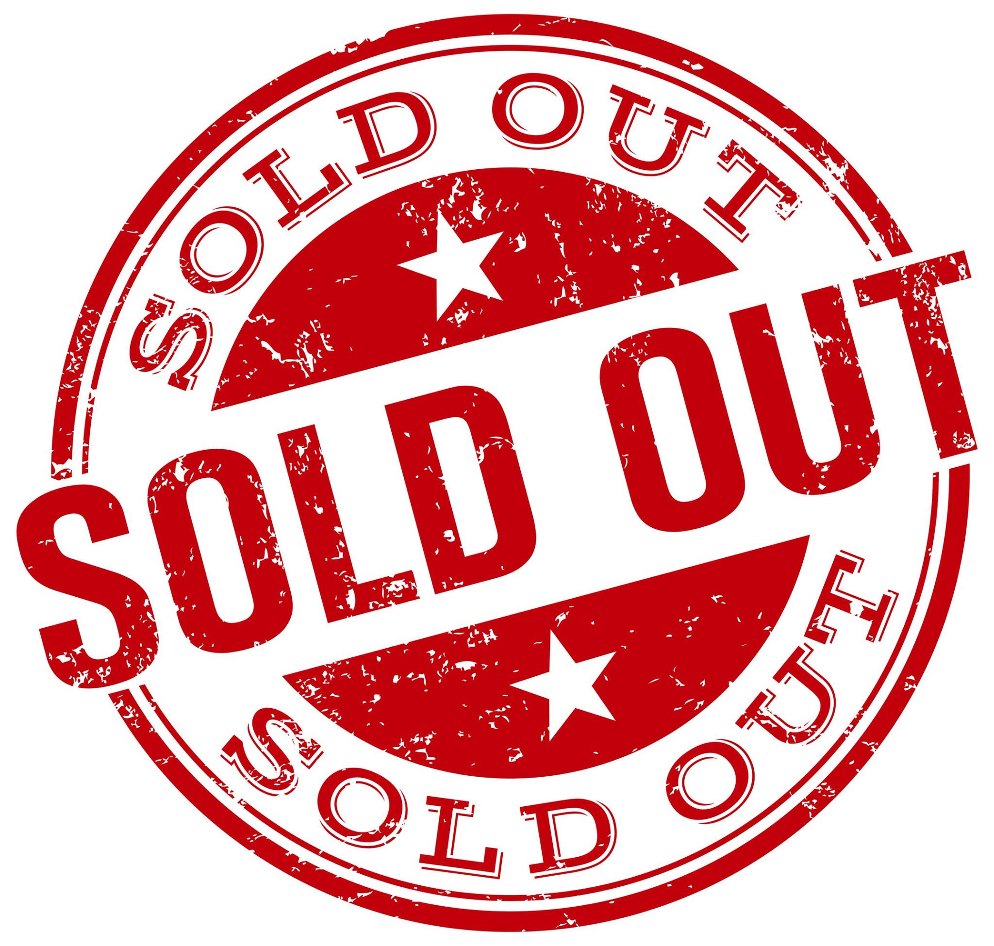Sold Out Events!